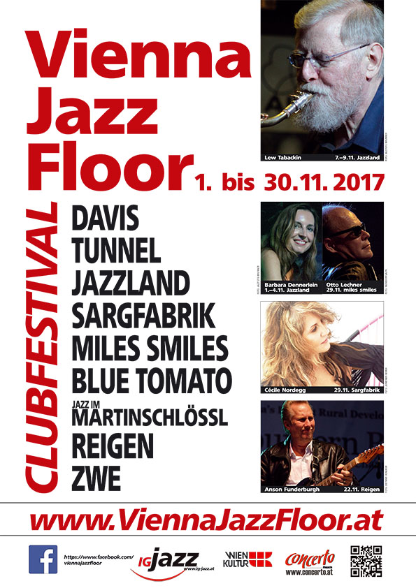 Jazz Floor Vienna - November 29th 2017 - Sargfabrik, Vienna